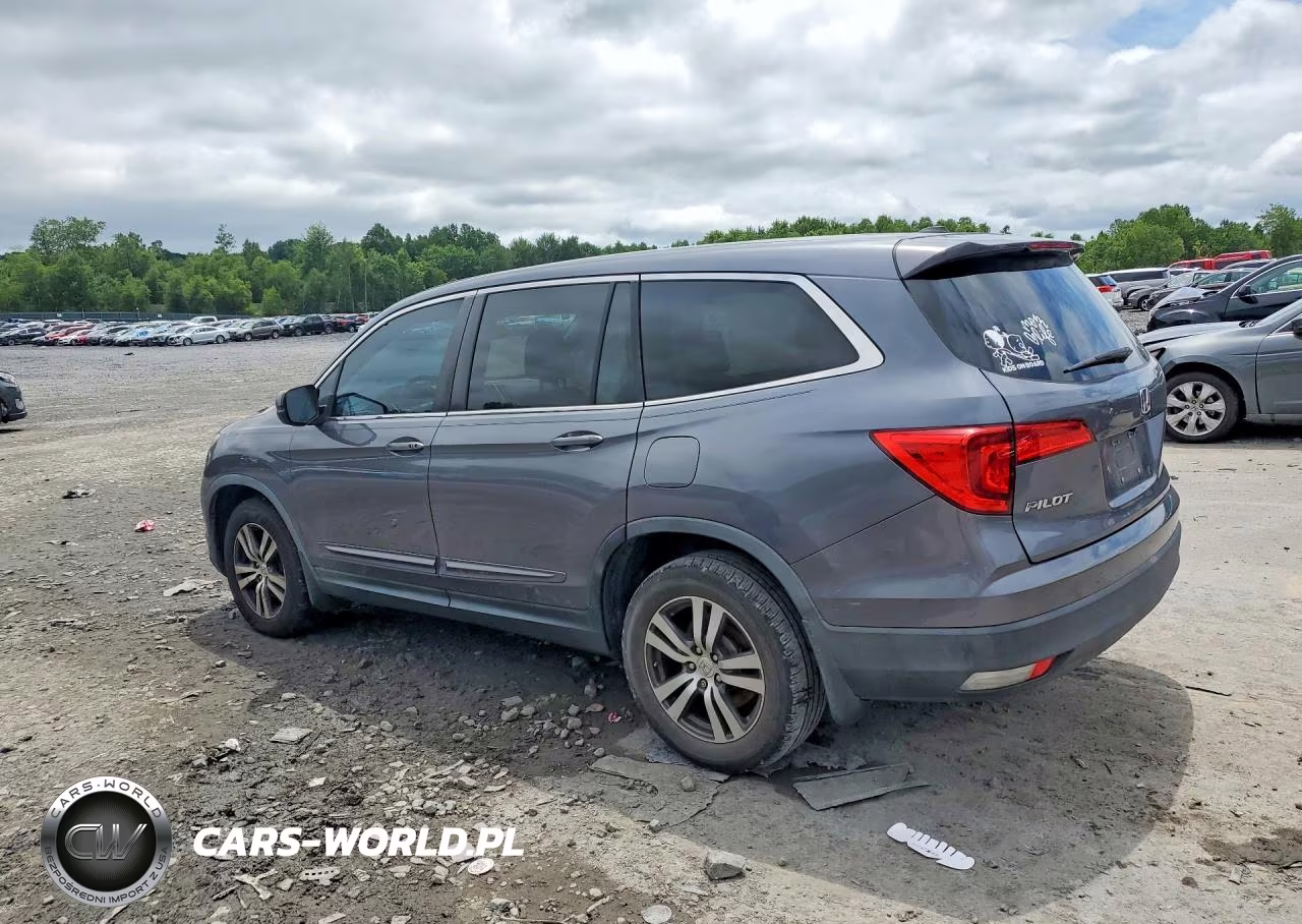 2016 Honda Pilot Exl VIN:5FNYF5H5XGB049586 - 2
