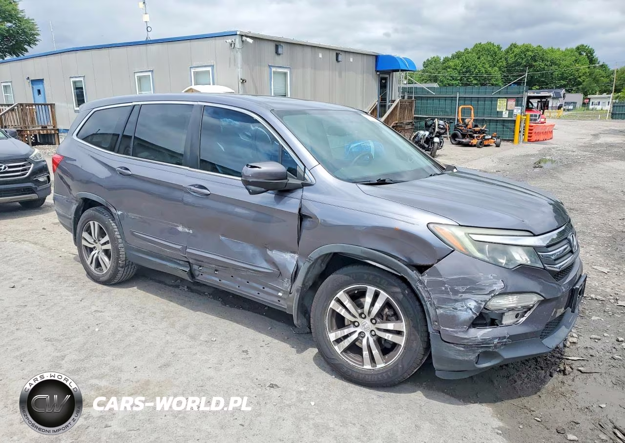 2016 Honda Pilot Exl VIN:5FNYF5H5XGB049586 - 4