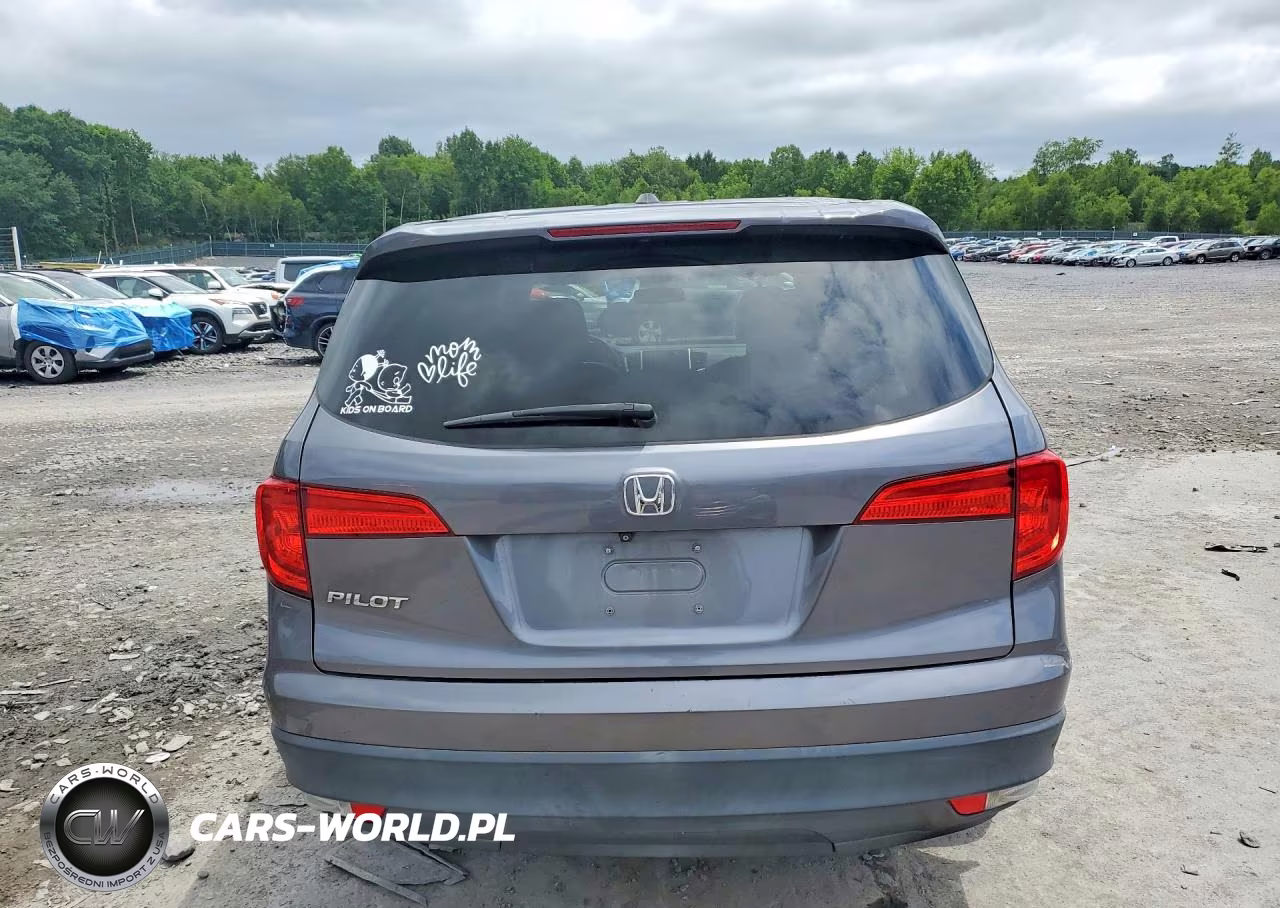 2016 Honda Pilot Exl VIN:5FNYF5H5XGB049586 - 6