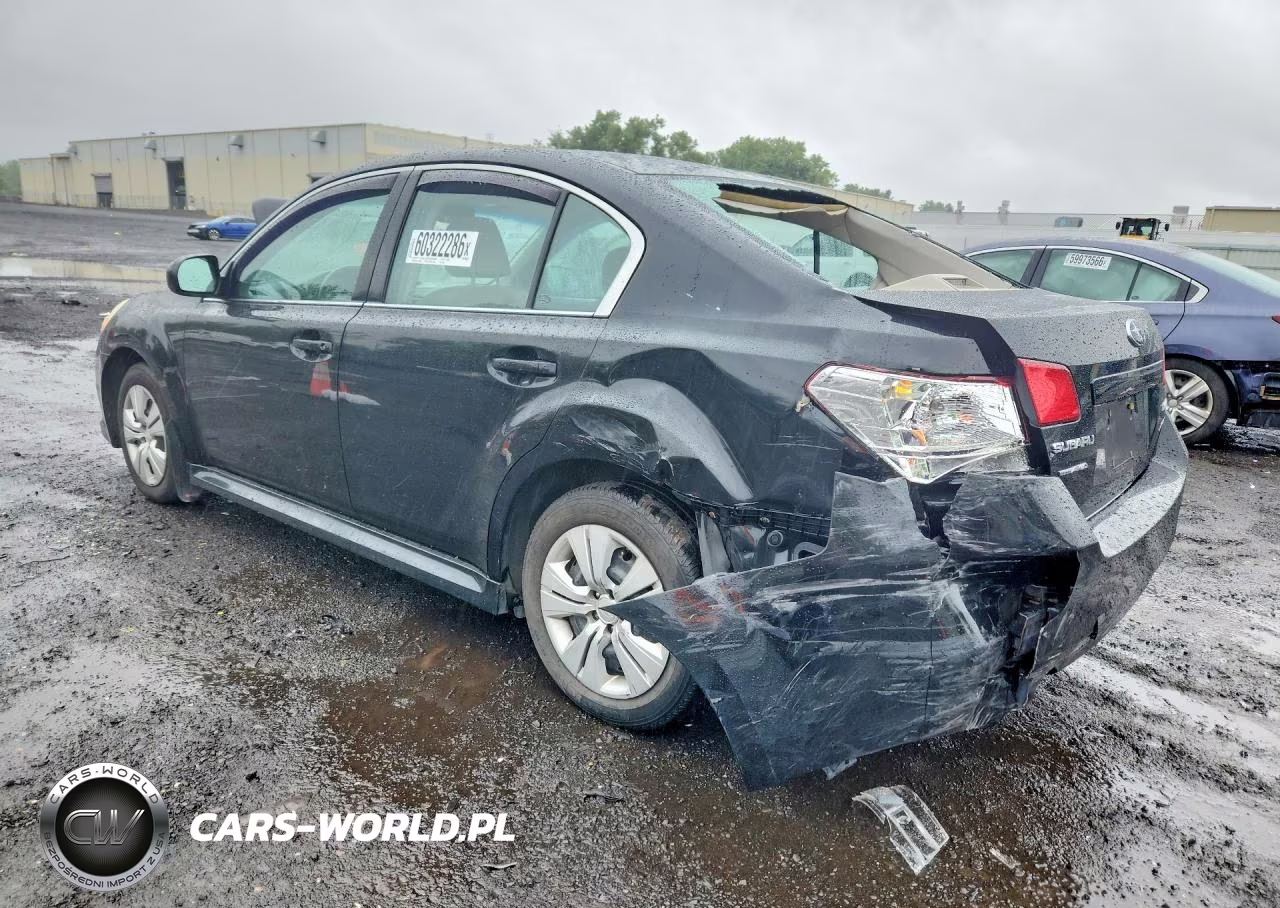 2010 Subaru Legacy 2.5I VIN:4S3BMBA62A3233888 - 2