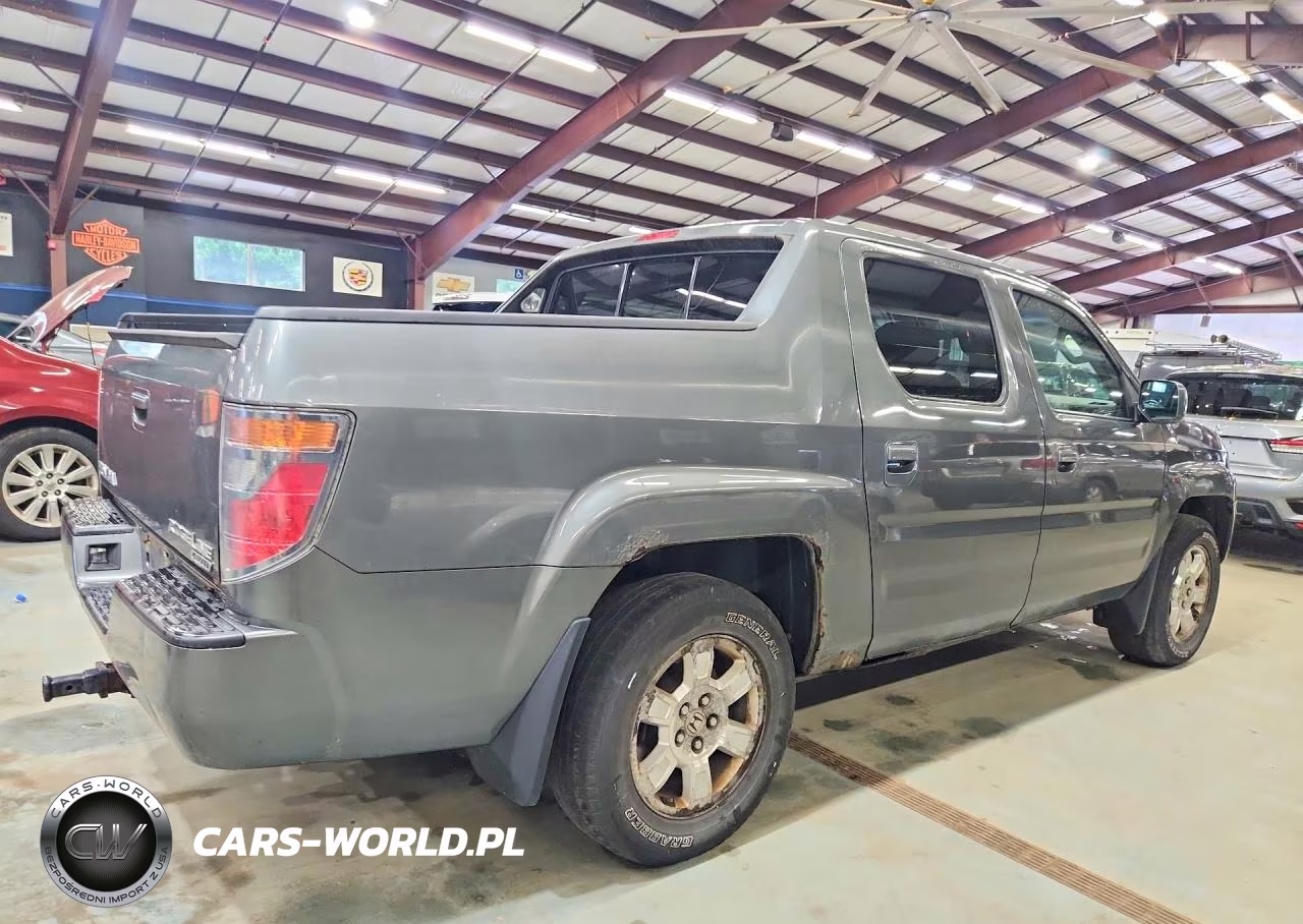 2008 Honda Ridgeline Rtl VIN:2HJYK16518H507496 - 3