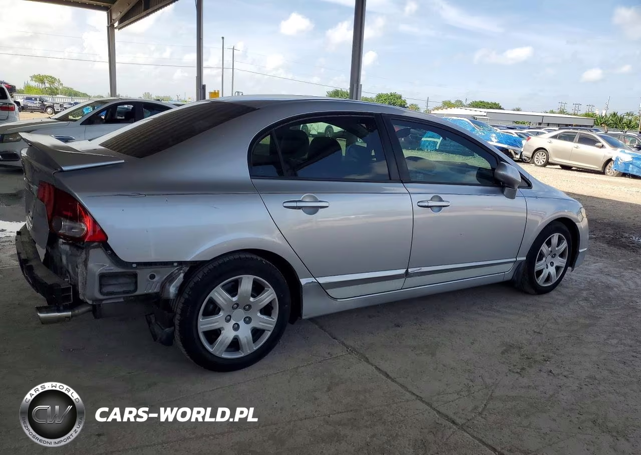 2010 Honda Civic Lx VIN:2HGFA1F52AH537984 - 3