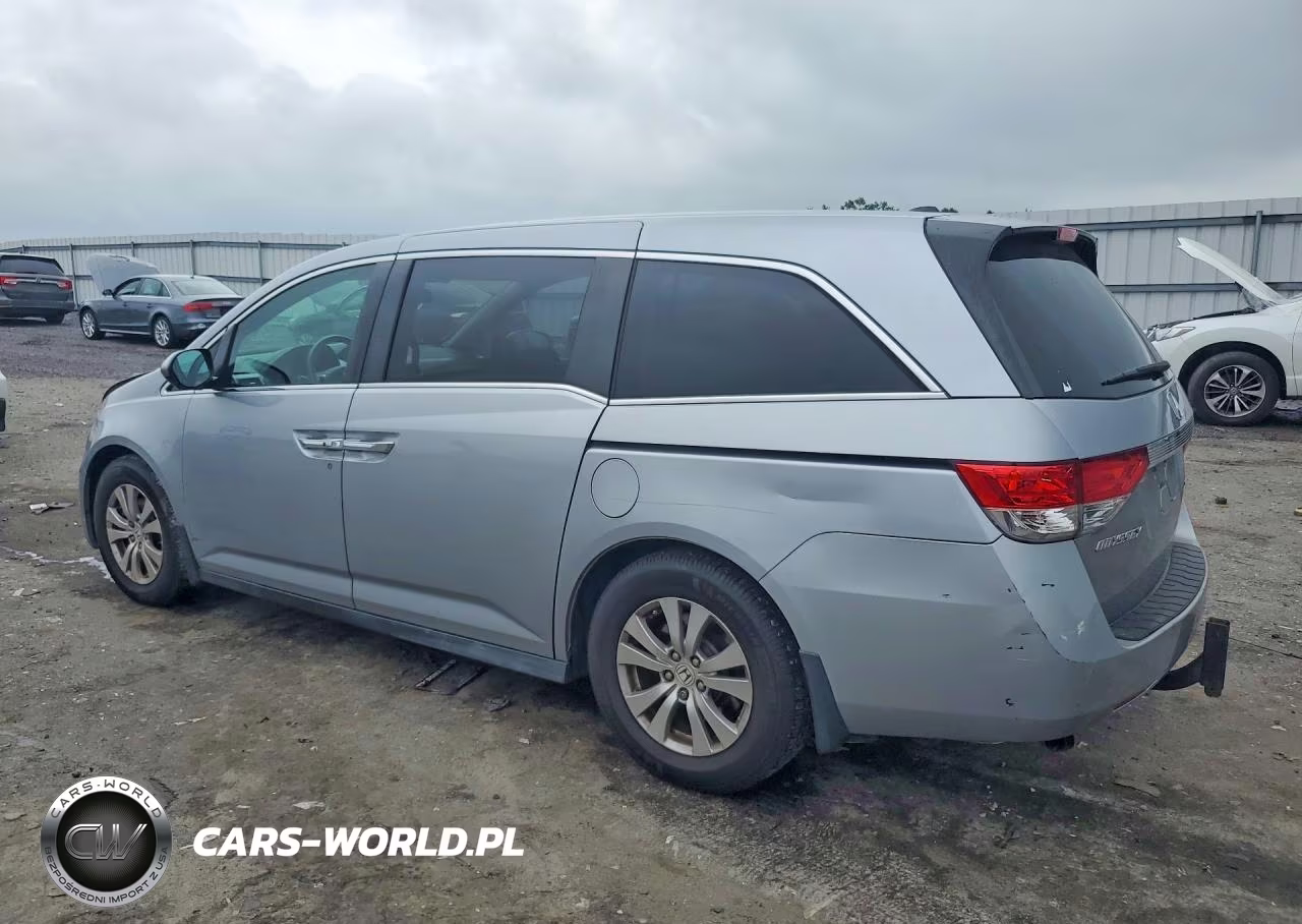 2016 Honda Odyssey Exl VIN:5FNRL5H6XGB163934 - 2