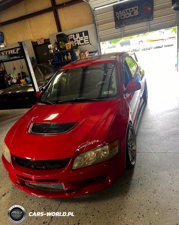 2003 Mitsubishi Lancer Evolution VIN:JA3AH86F73U123698 - 2