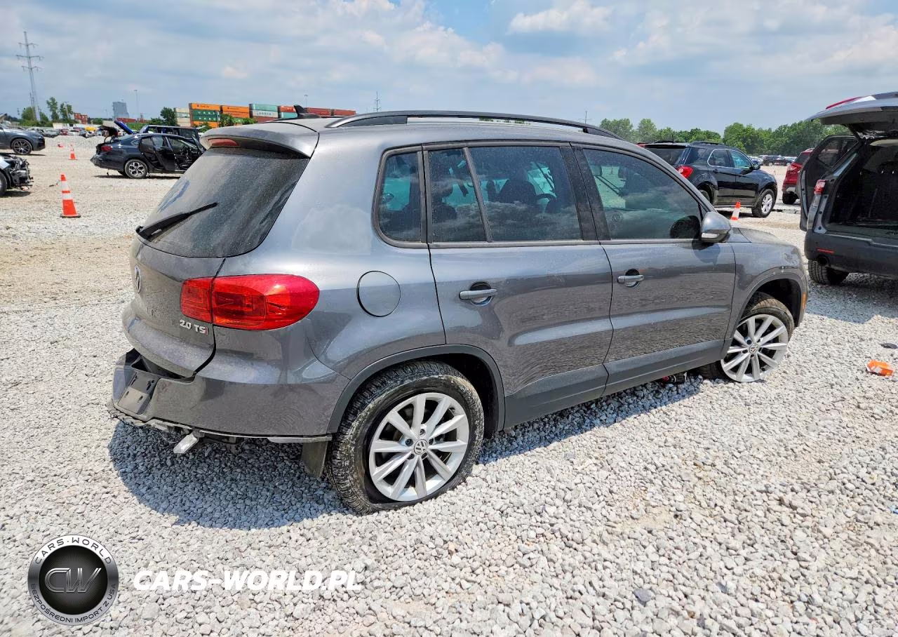 2015 Volkswagen Tiguan S VIN:WVGAV7AX4FW595947 - 3