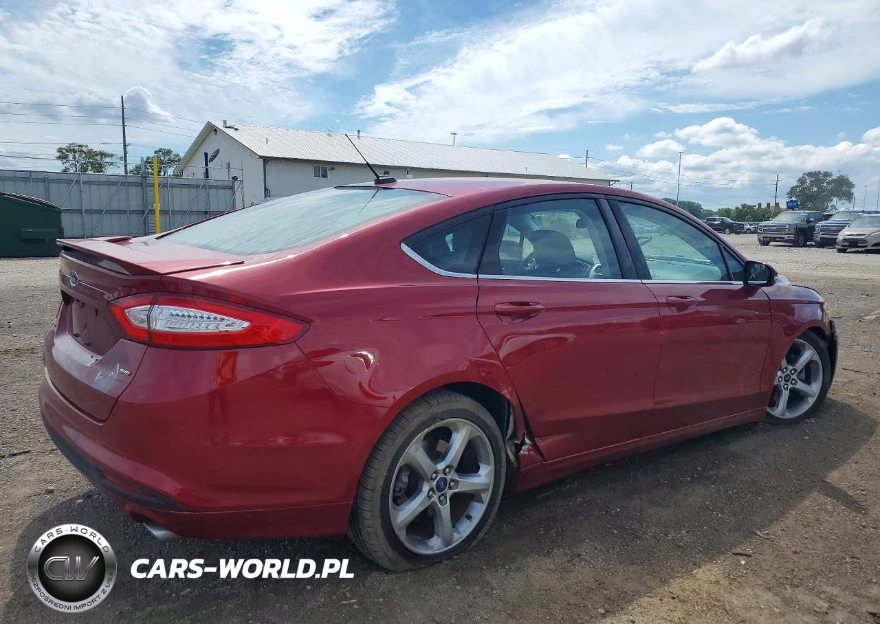 2014 Ford Fusion Se VIN:3FA6P0H7XER194444 - 3