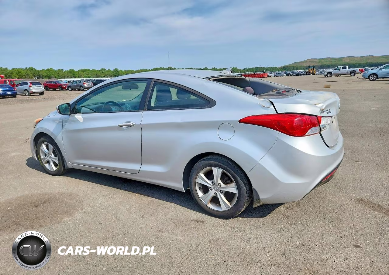 2013 Hyundai Elantra Coupe Gs VIN:KMHDH6AE7DU020487 - 2