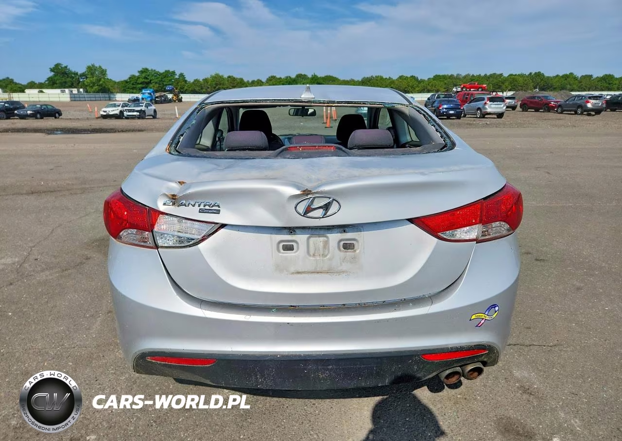 2013 Hyundai Elantra Coupe Gs VIN:KMHDH6AE7DU020487 - 6