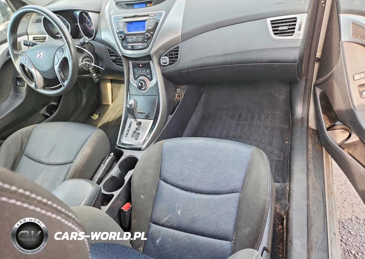 2013 Hyundai Elantra Coupe Gs VIN:KMHDH6AE7DU020487 - 8