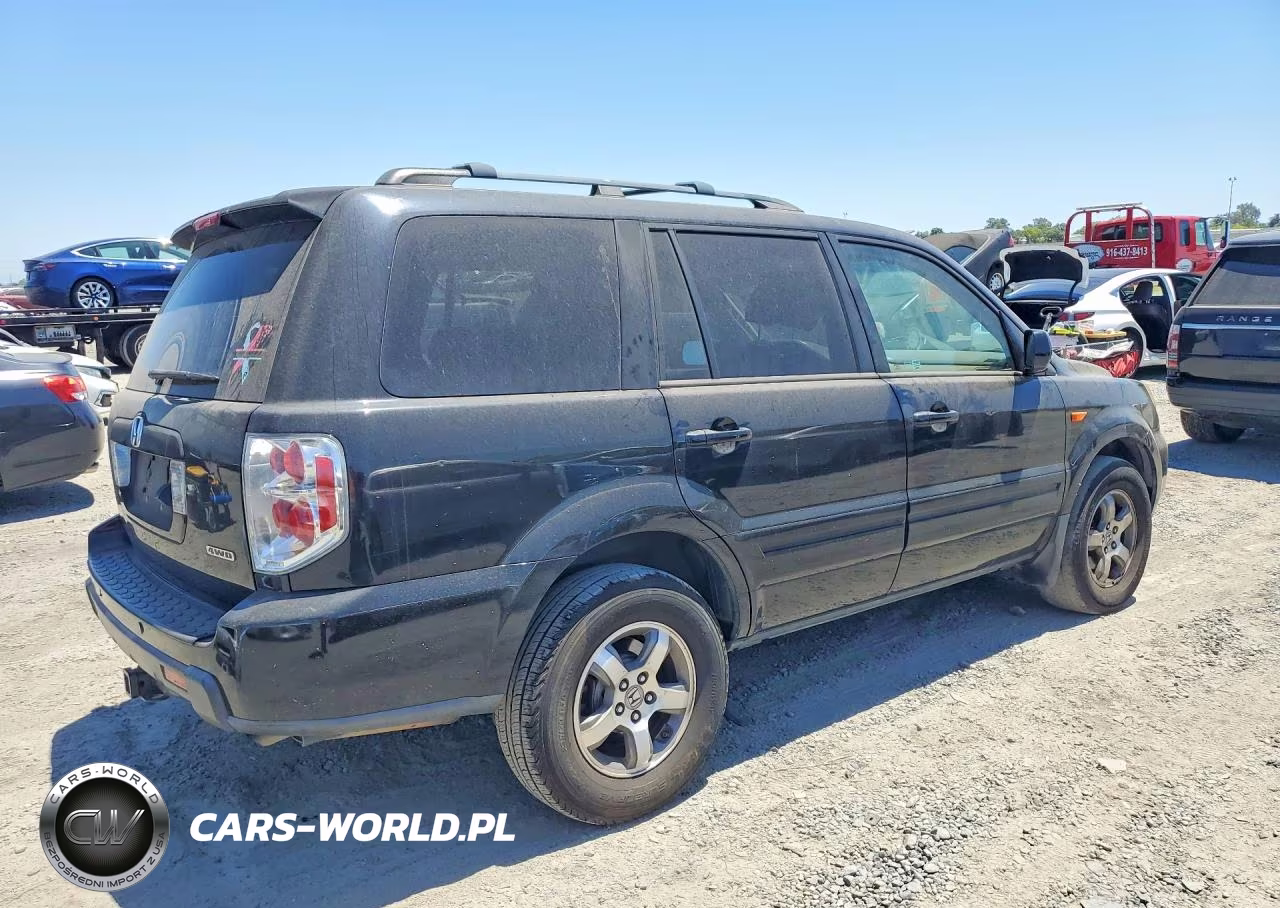 2006 Honda Pilot Ex VIN:2HKYF18706H517920 - 3