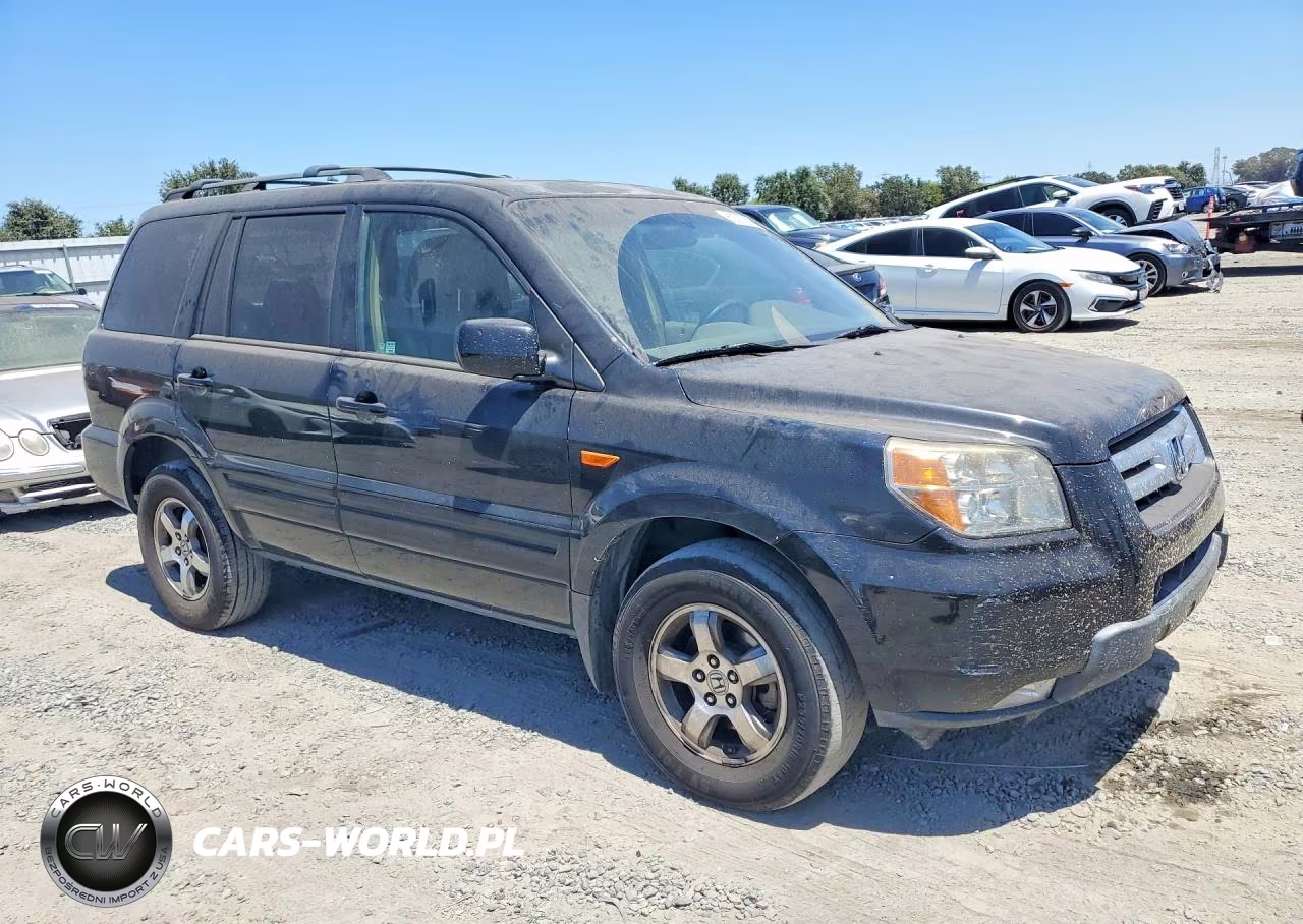 2006 Honda Pilot Ex VIN:2HKYF18706H517920 - 4