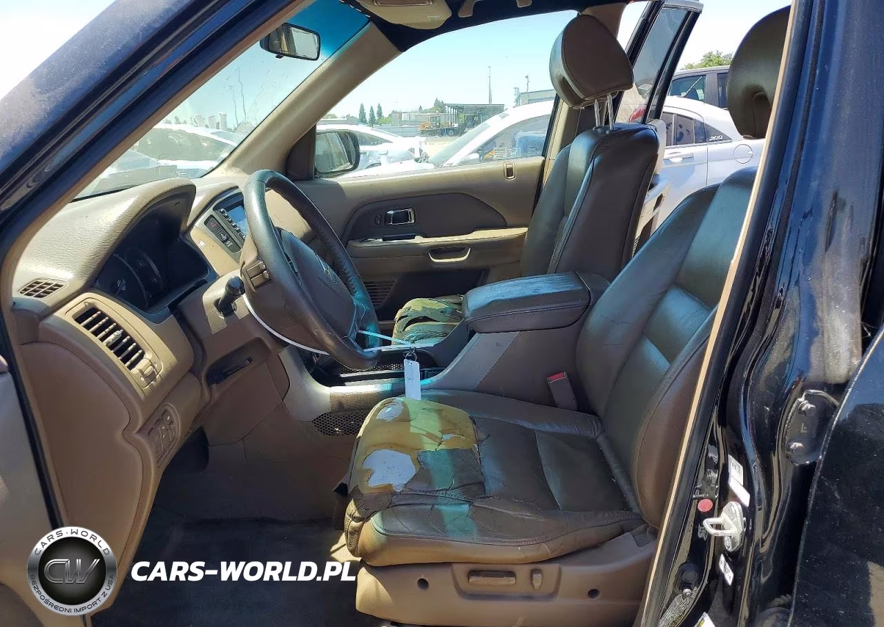 2006 Honda Pilot Ex VIN:2HKYF18706H517920 - 7