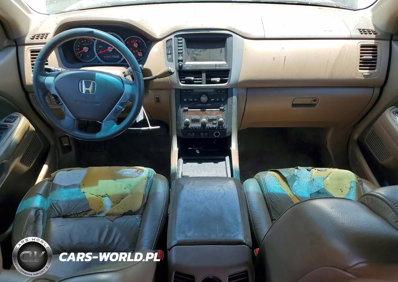 2006 Honda Pilot Ex VIN:2HKYF18706H517920 - 8