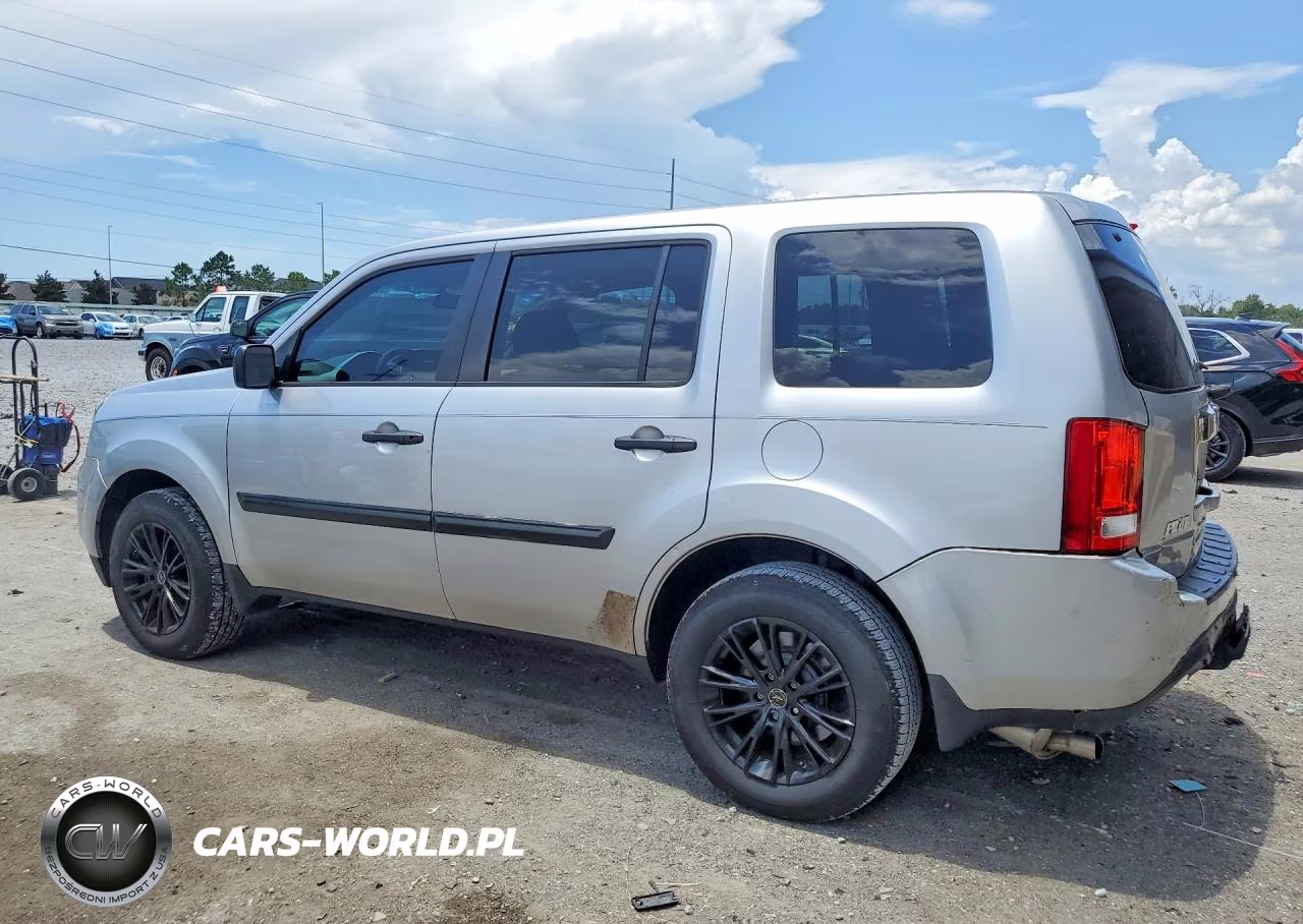 2015 Honda Pilot Lx VIN:5FNYF3H20FB005783 - 2