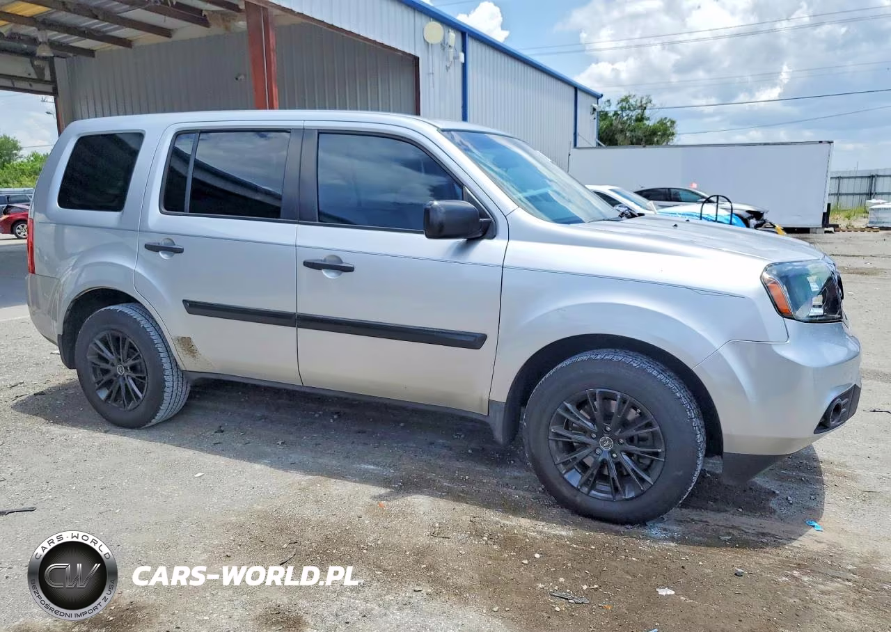 2015 Honda Pilot Lx VIN:5FNYF3H20FB005783 - 4