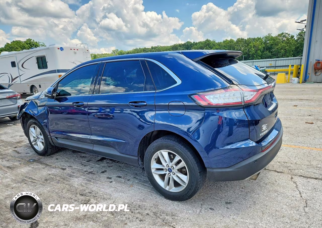 2017 Ford Edge Sel VIN:2FMPK4J93HBC48665 - 2