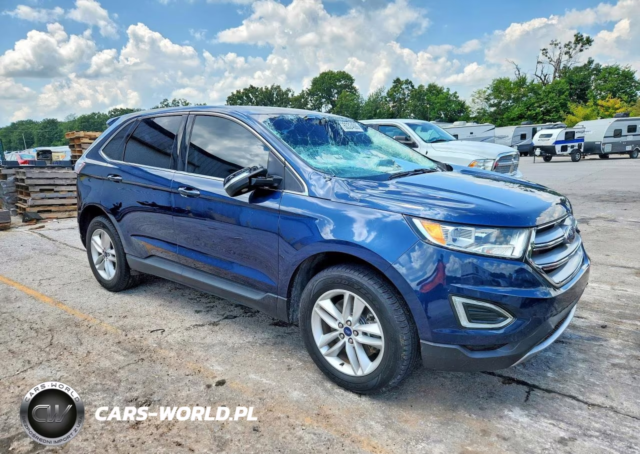 2017 Ford Edge Sel VIN:2FMPK4J93HBC48665 - 4
