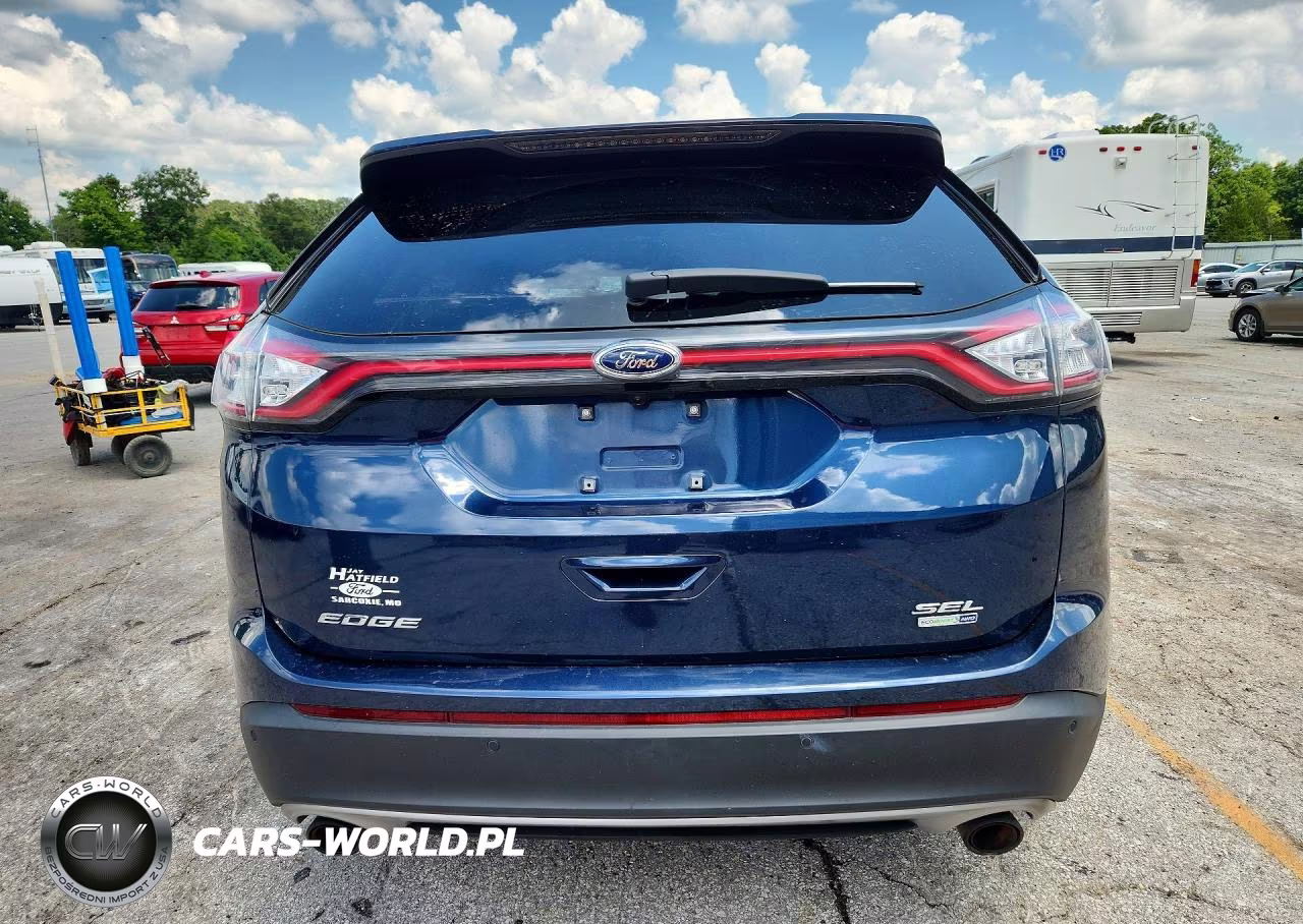 2017 Ford Edge Sel VIN:2FMPK4J93HBC48665 - 6