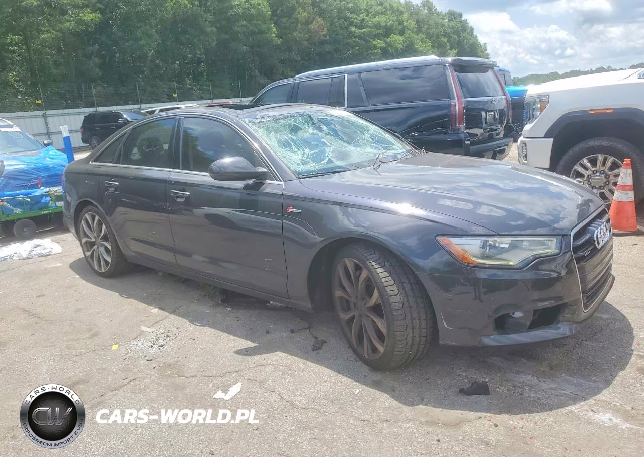 2013 Audi A6 Premium Plus VIN:WAUGGAFC0DN055555 - 4