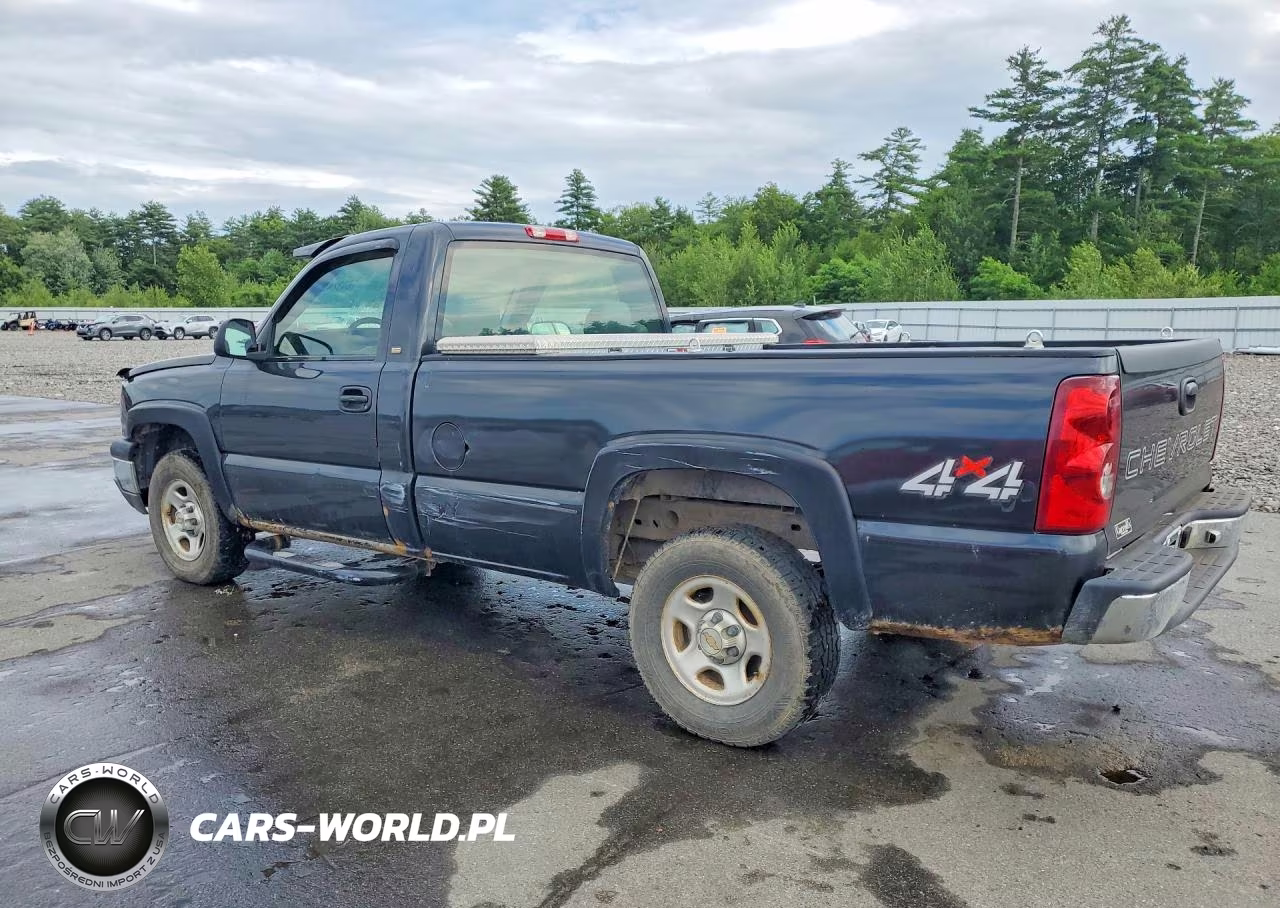 2003 Chevrolet Silverado K1500 VIN:1GCEK14V83Z150160 - 2