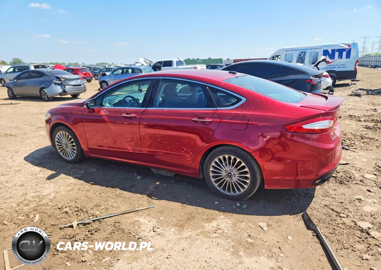 2016 Ford Fusion Titanium VIN:3FA6P0K99GR238172 - 2
