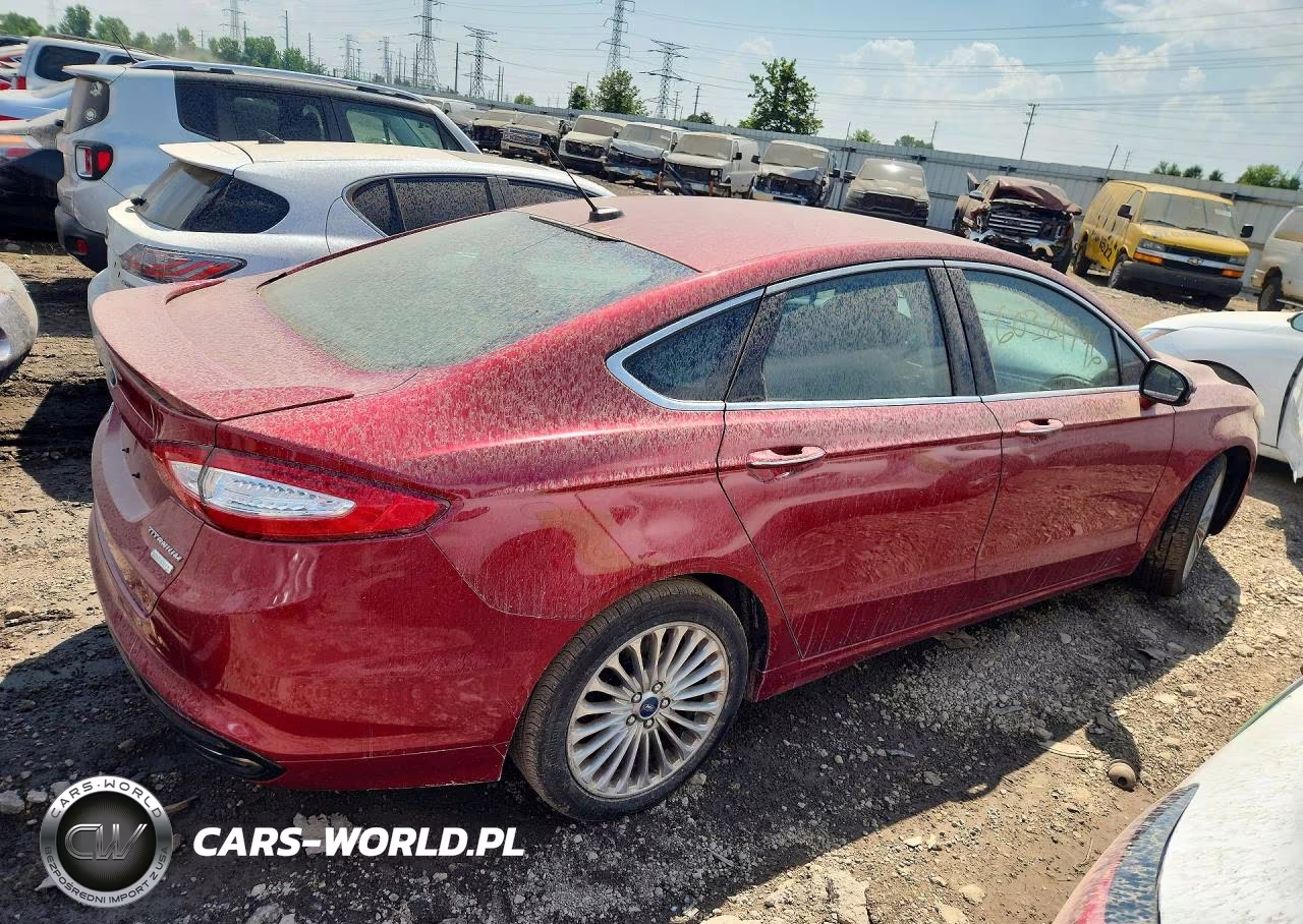 2016 Ford Fusion Titanium VIN:3FA6P0K99GR238172 - 3