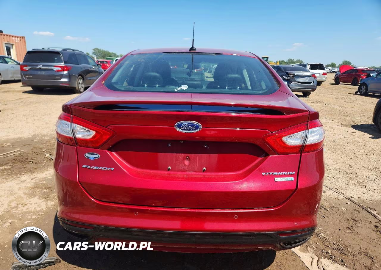 2016 Ford Fusion Titanium VIN:3FA6P0K99GR238172 - 6