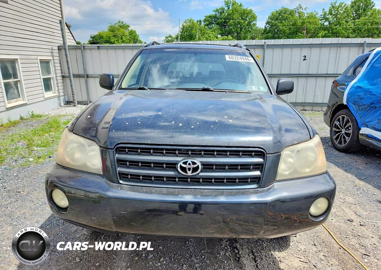 2001 Toyota Highlander Base VIN:JTEHF21A910026260 - 5