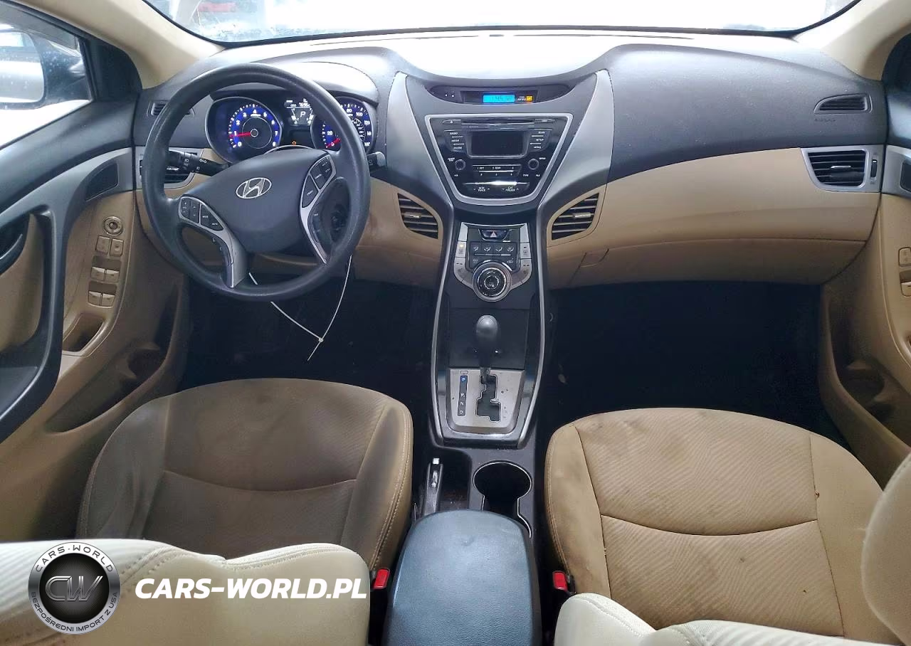2013 Hyundai Elantra Gls VIN:5NPDH4AE6DH257068 - 8