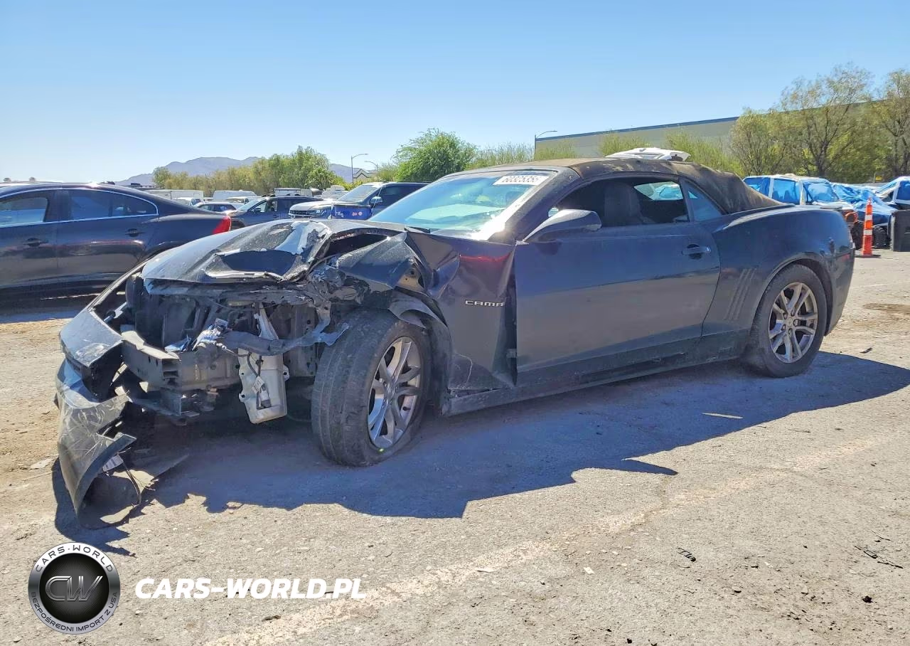 2015 Chevrolet Camaro Lt VIN:2G1FD3D39F9280819 - 1
