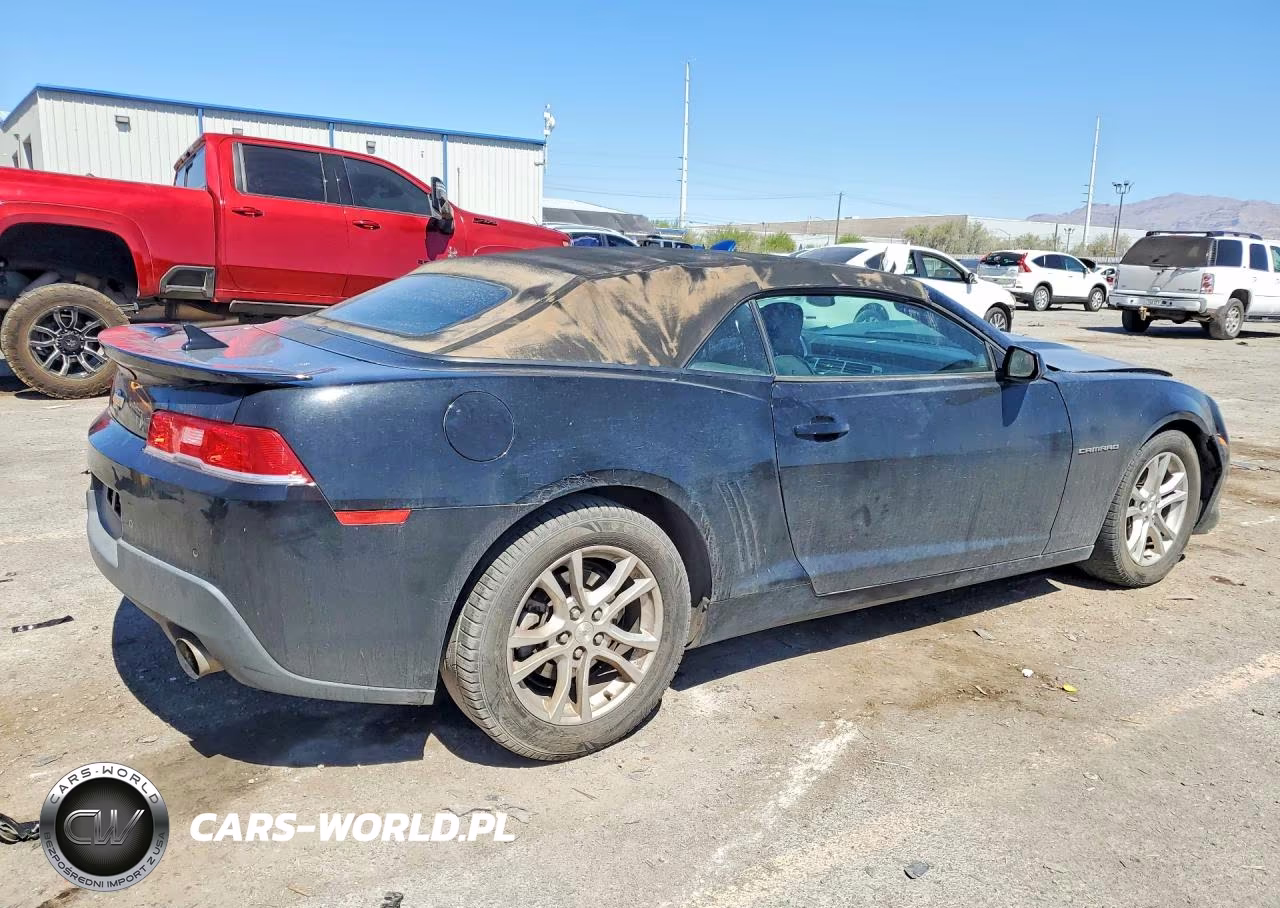 2015 Chevrolet Camaro Lt VIN:2G1FD3D39F9280819 - 3
