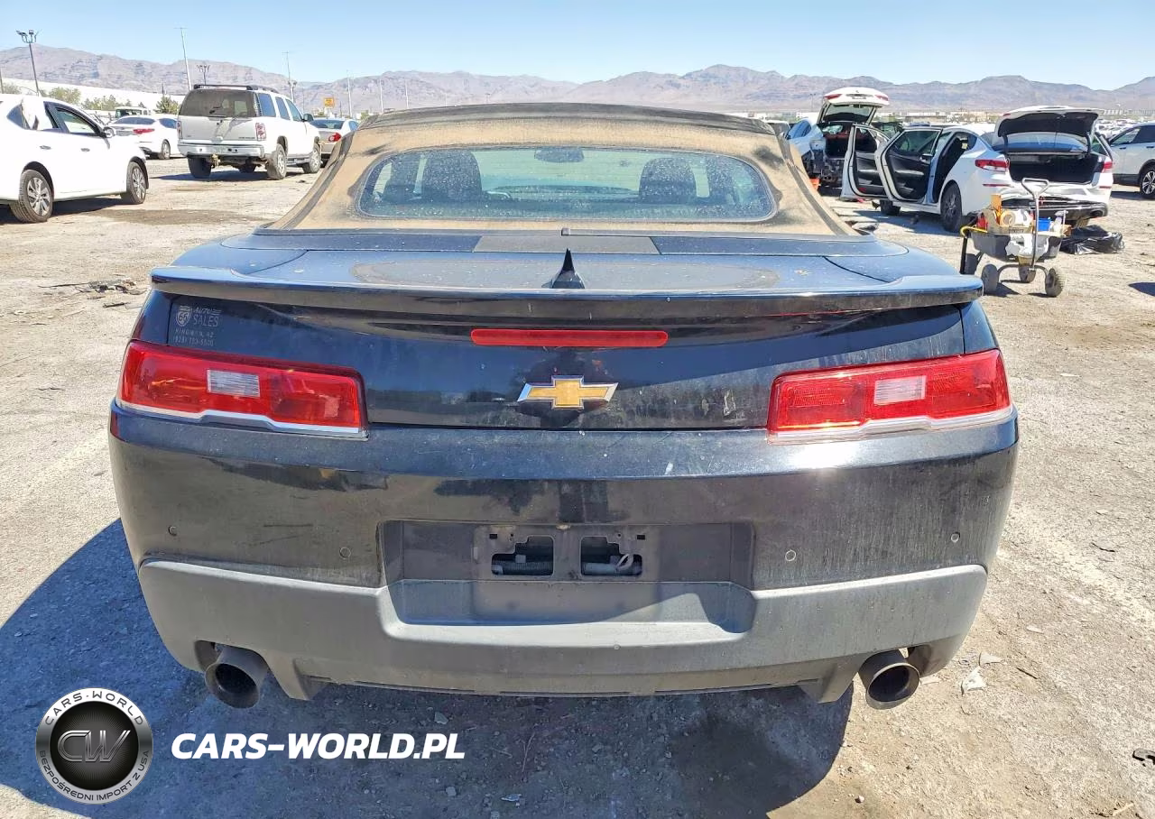 2015 Chevrolet Camaro Lt VIN:2G1FD3D39F9280819 - 6