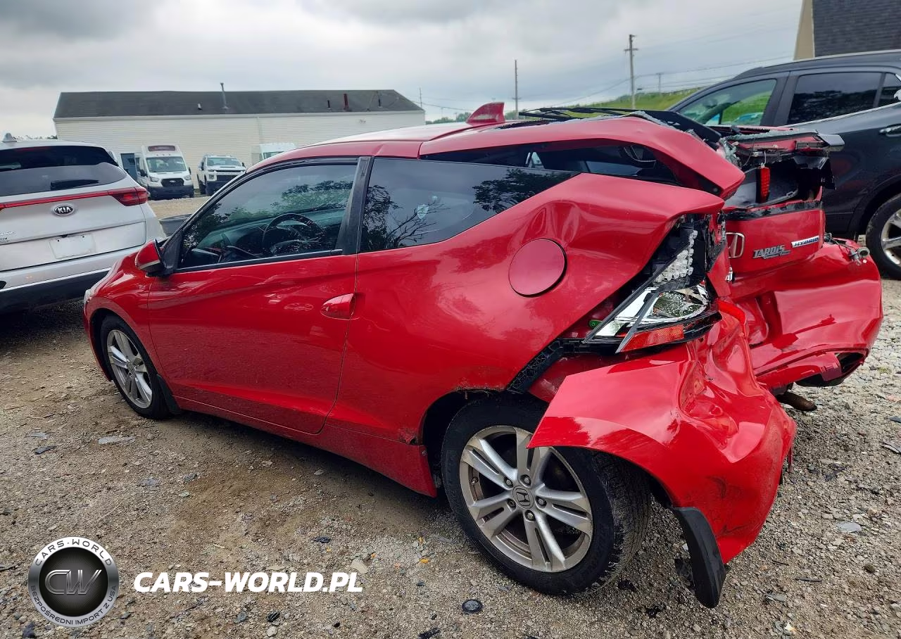 2011 Honda Cr-Z Ex VIN:JHMZF1D6XBS007604 - 2