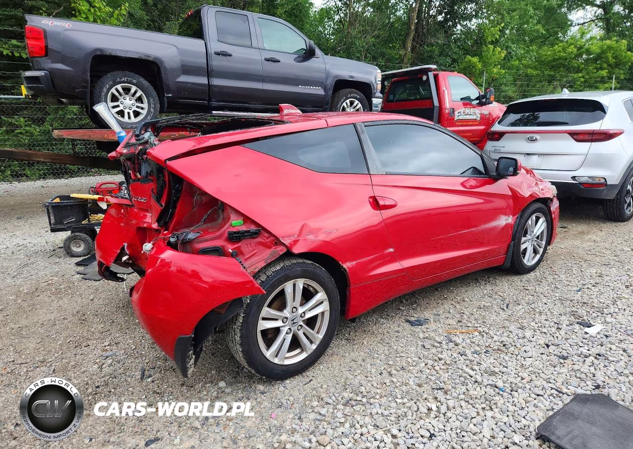2011 Honda Cr-Z Ex VIN:JHMZF1D6XBS007604 - 3