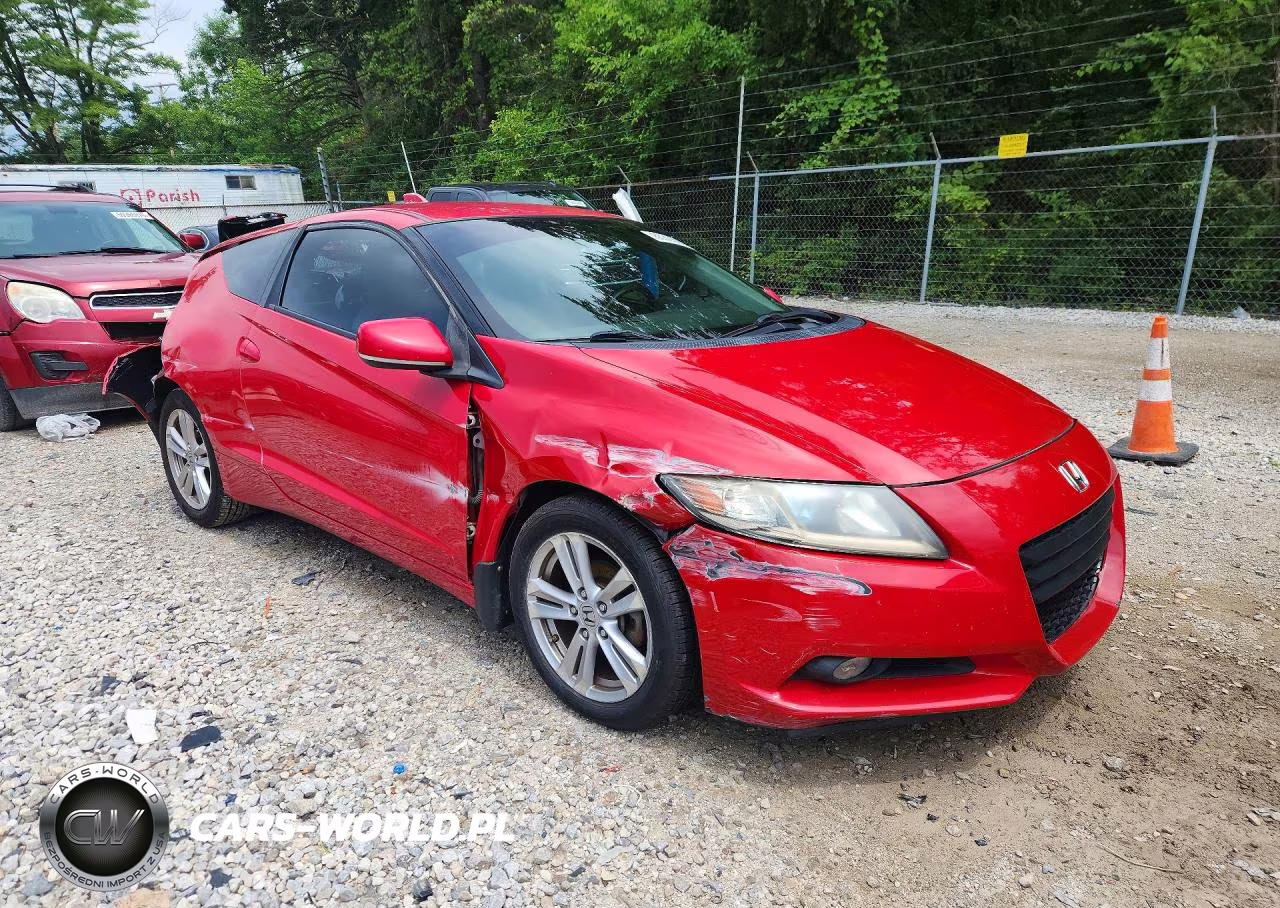 2011 Honda Cr-Z Ex VIN:JHMZF1D6XBS007604 - 4