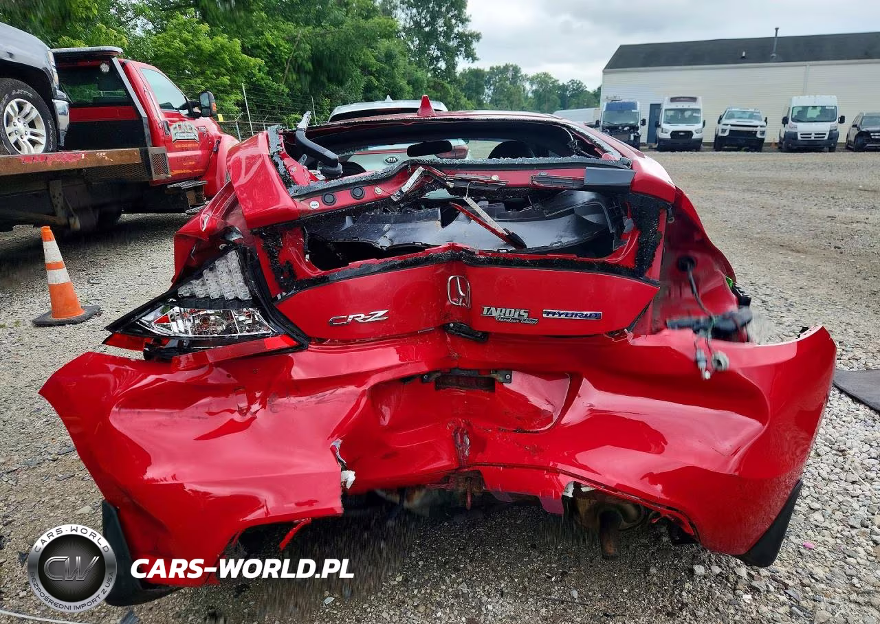 2011 Honda Cr-Z Ex VIN:JHMZF1D6XBS007604 - 6