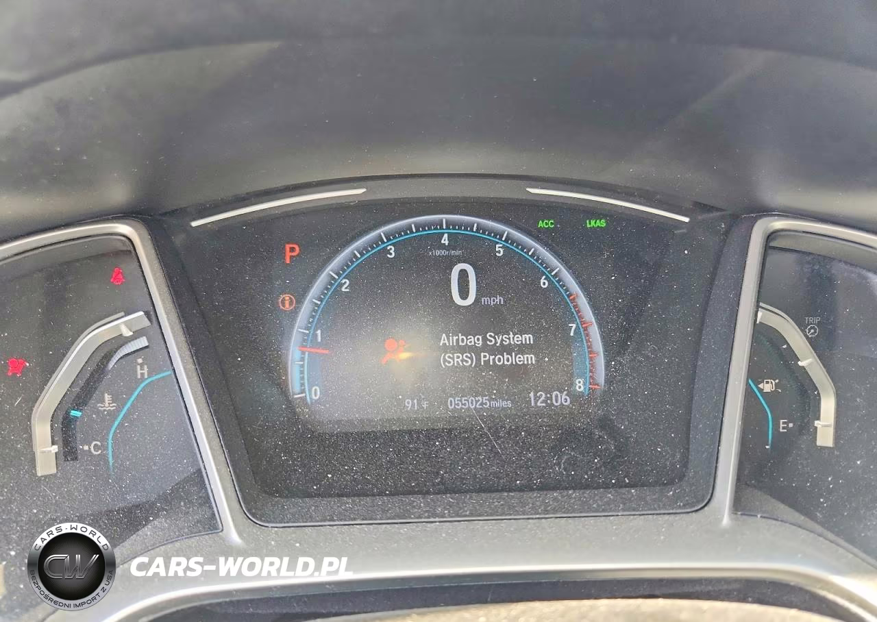 2019 Honda Civic Exl VIN:19XFC1F79KE008975 - 9