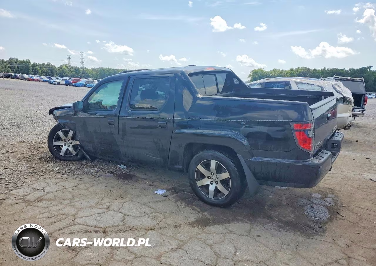 2014 Honda Ridgeline Rtl-S VIN:5FPYK1F68EB007468 - 2