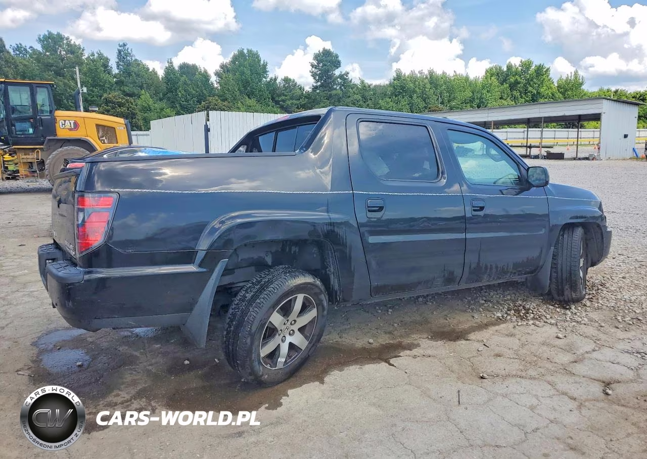2014 Honda Ridgeline Rtl-S VIN:5FPYK1F68EB007468 - 3