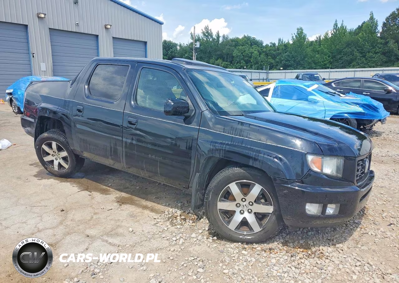 2014 Honda Ridgeline Rtl-S VIN:5FPYK1F68EB007468 - 4