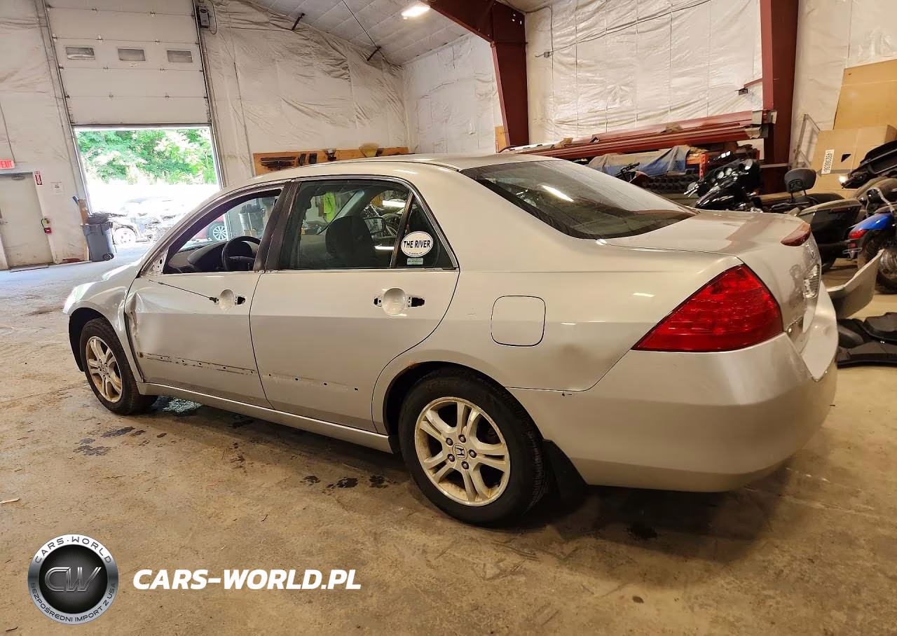 2007 Honda Accord Se VIN:1HGCM56337A181813 - 2