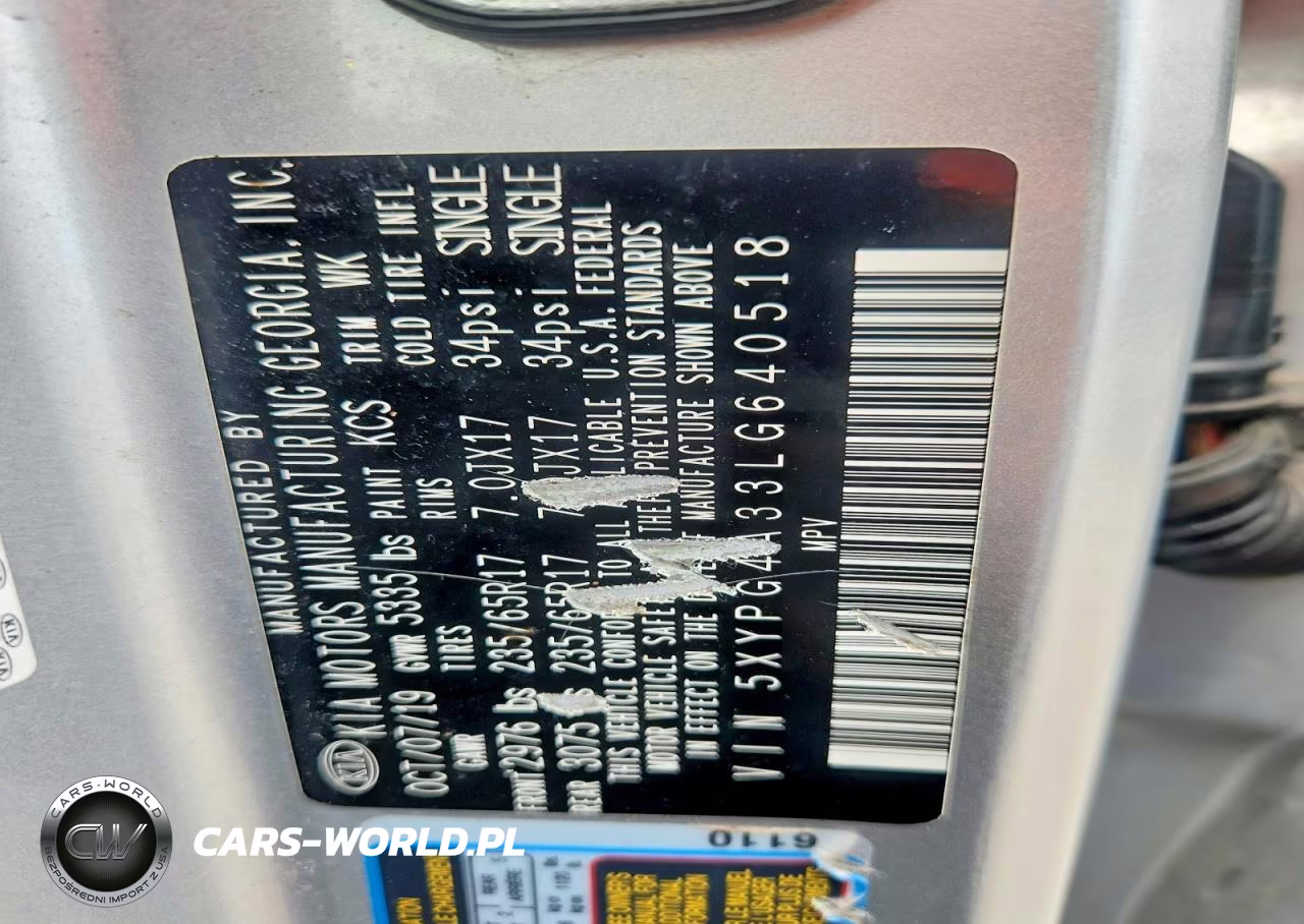 2020 Kia Sorento L VIN:5XYPG4A33LG640518 - 13