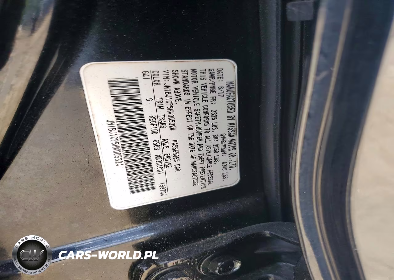 2017 Nissan Rogue Sport Sv VIN:JN1BJ1CP5HW005324 - 12