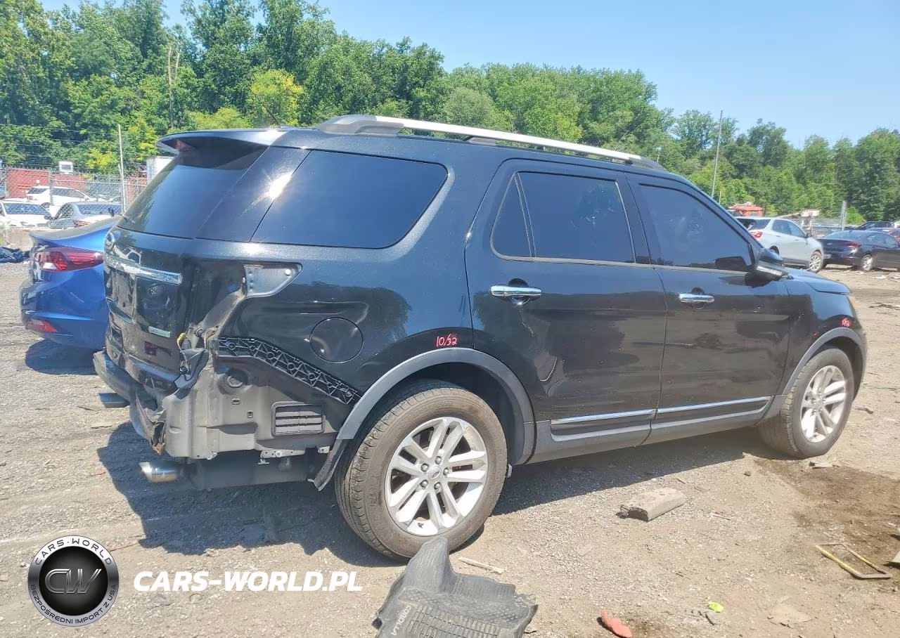 2013 Ford Explorer Xlt VIN:1FM5K7D90DGB75942 - 3