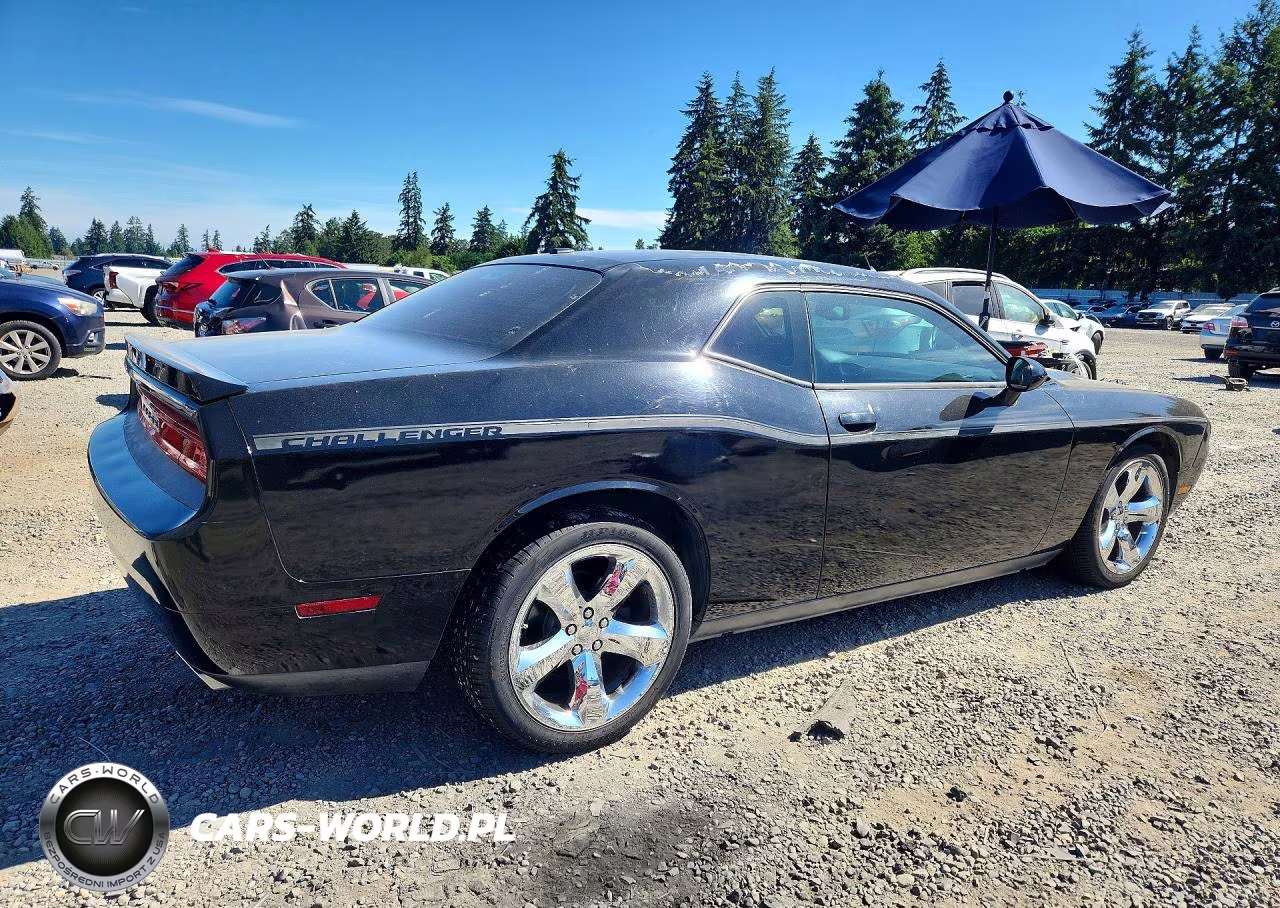 2014 Dodge Challenger Sxt VIN:2C3CDYAG9EH187094 - 3