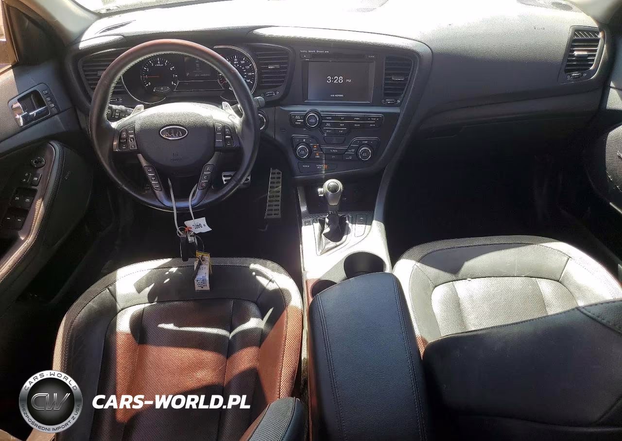 2011 Kia Optima Sx VIN:KNAGR4A66B5132228 - 8