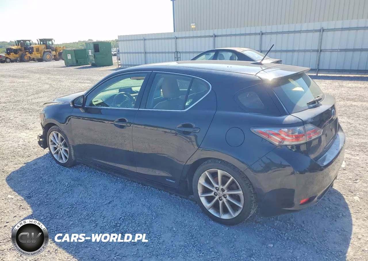 2012 Lexus Ct 200 VIN:JTHKD5BH1C2121186 - 2
