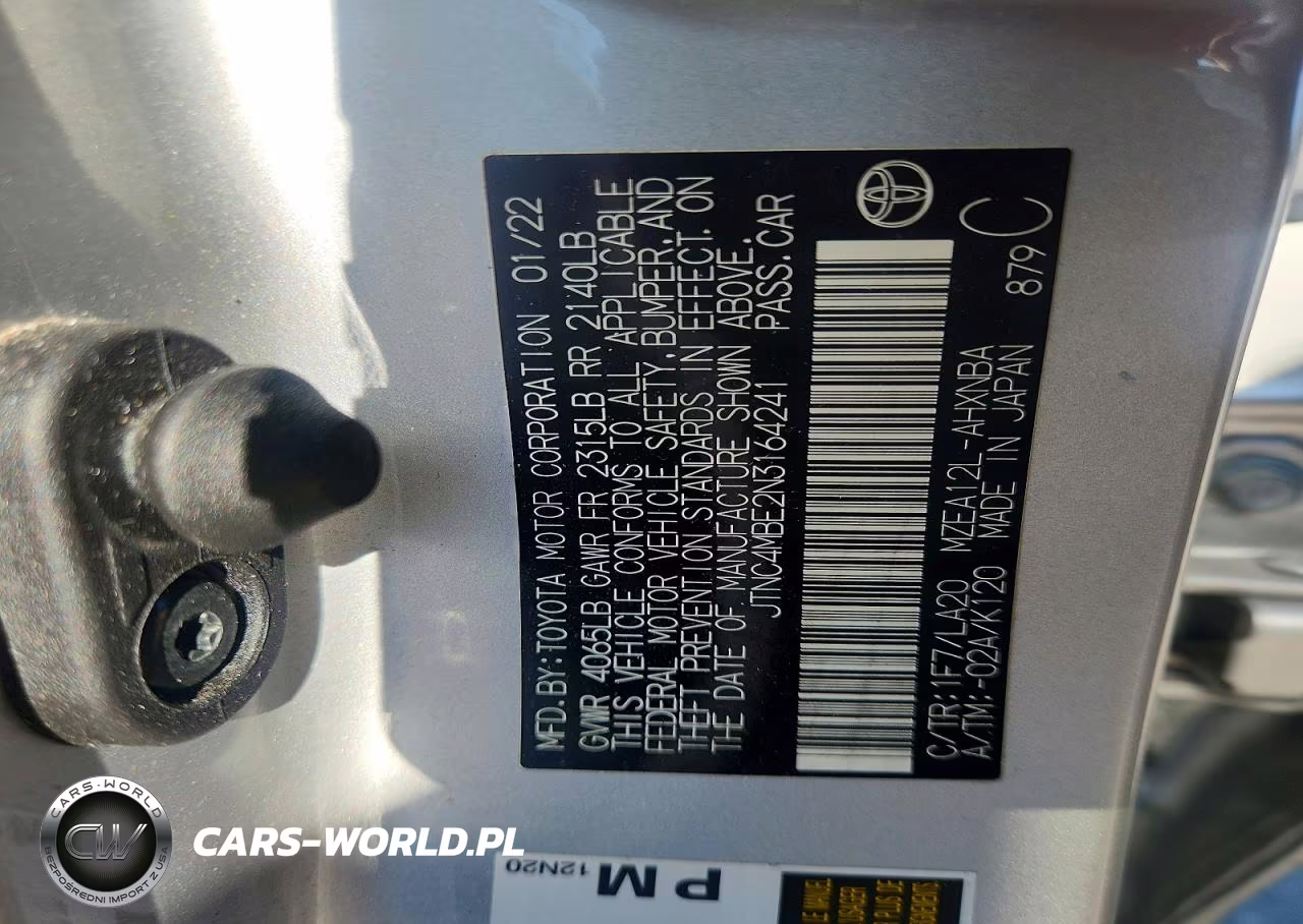 2022 Toyota Corolla Xse VIN:JTNC4MBE2N3164241 - 12
