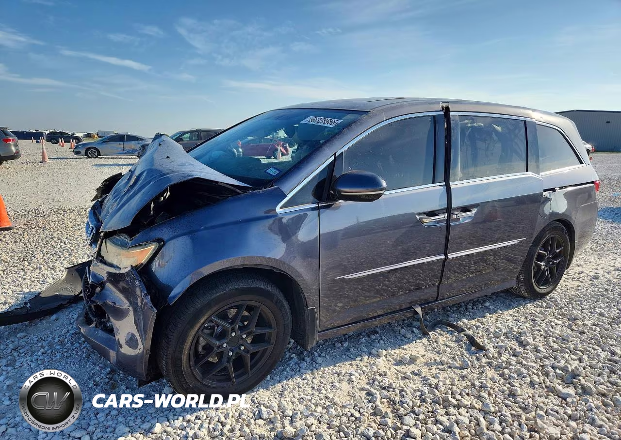 2015 Honda Odyssey Touring VIN:5FNRL5H97FB021999 - 1
