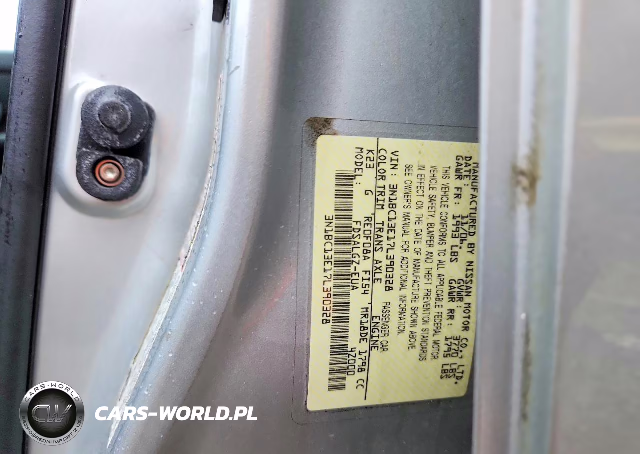 2007 Nissan Versa VIN:3N1BC13E17L390328 - 12